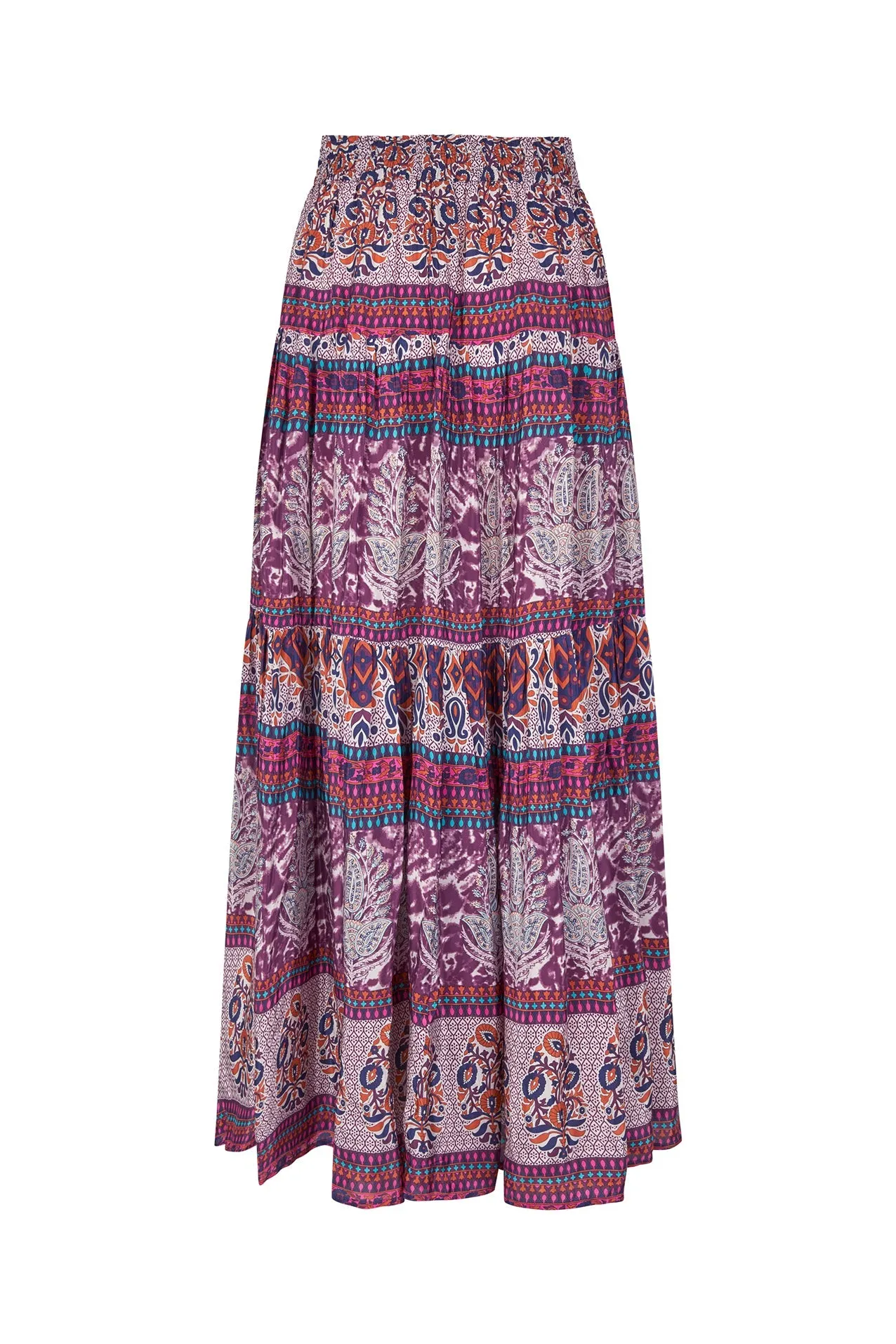 25172-2026 Skir Sunsetll Maxi Sk Flower-Print