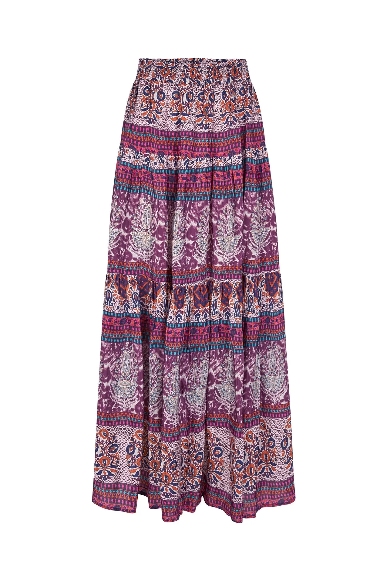 25172-2026 Skir Sunsetll Maxi Sk Flower-Print