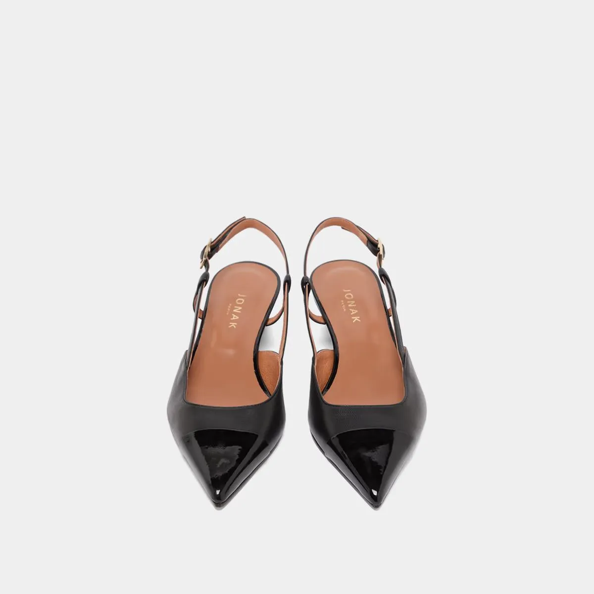 264- Dakara Vernis/cuir Noir-noir
