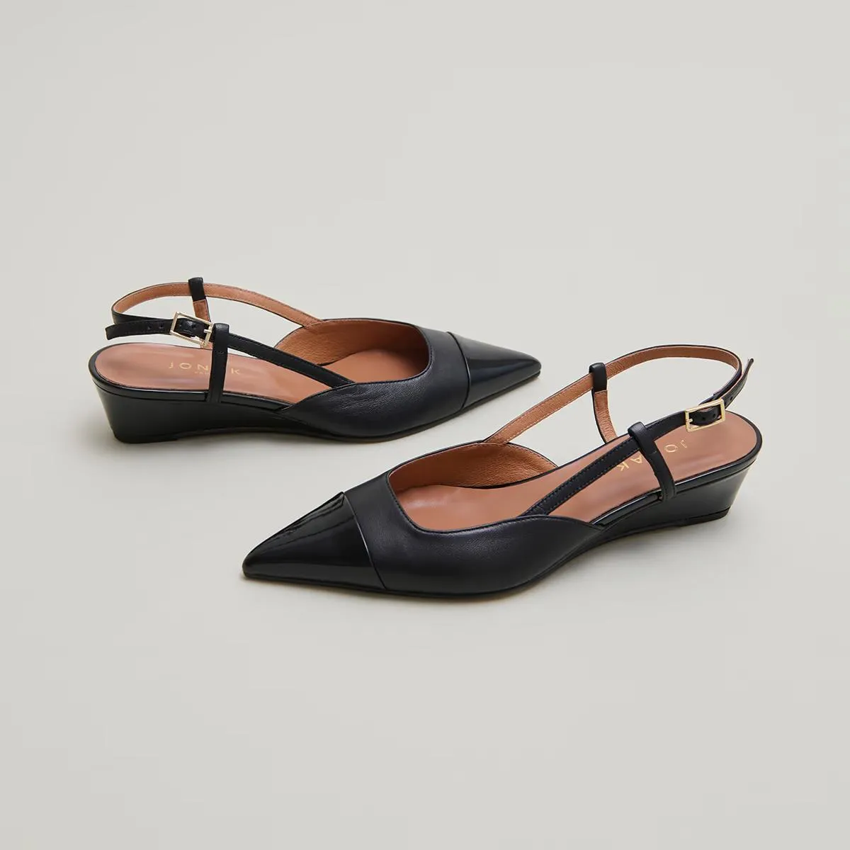 264- Dakara Vernis/cuir Noir-noir
