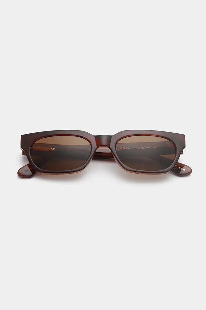 A Kjaerbede Bror Demi Tortoise Sunglasses