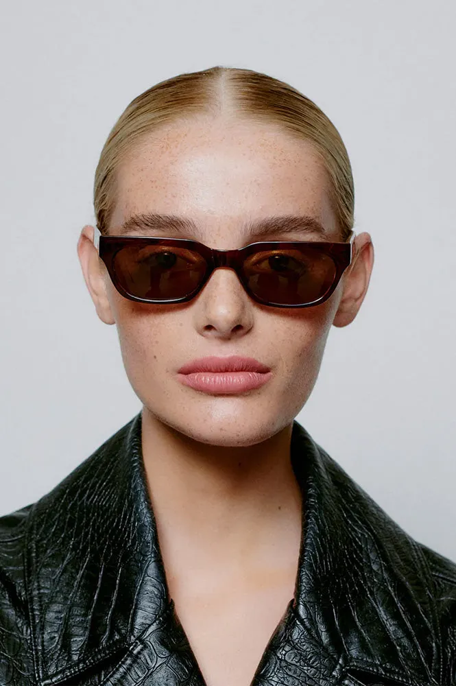 A Kjaerbede Bror Demi Tortoise Sunglasses