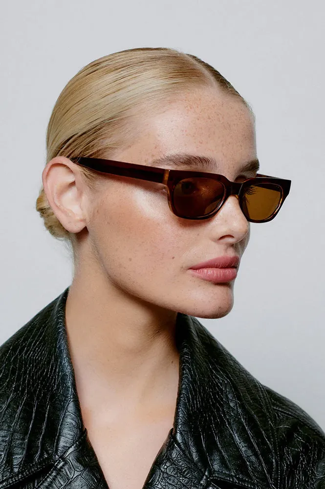 A Kjaerbede Bror Demi Tortoise Sunglasses