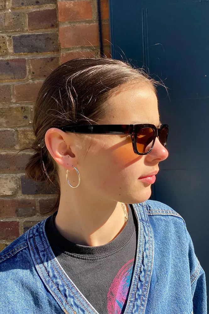A Kjaerbede Bror Demi Tortoise Sunglasses