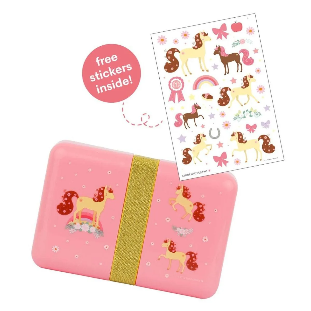 A Little Lovely Company Lunch Box Horse