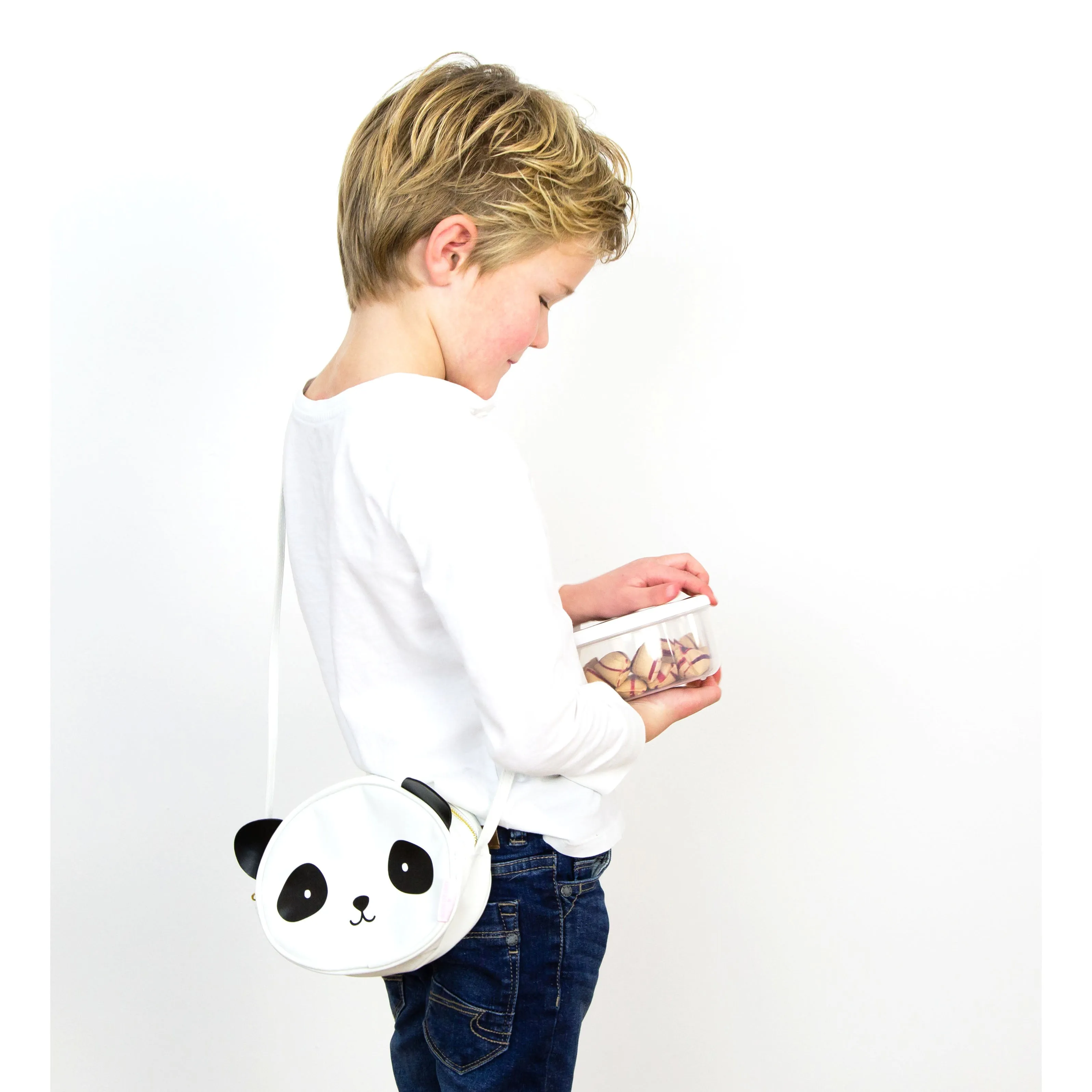 A Little Lovely Company Shoulder Bag Panda