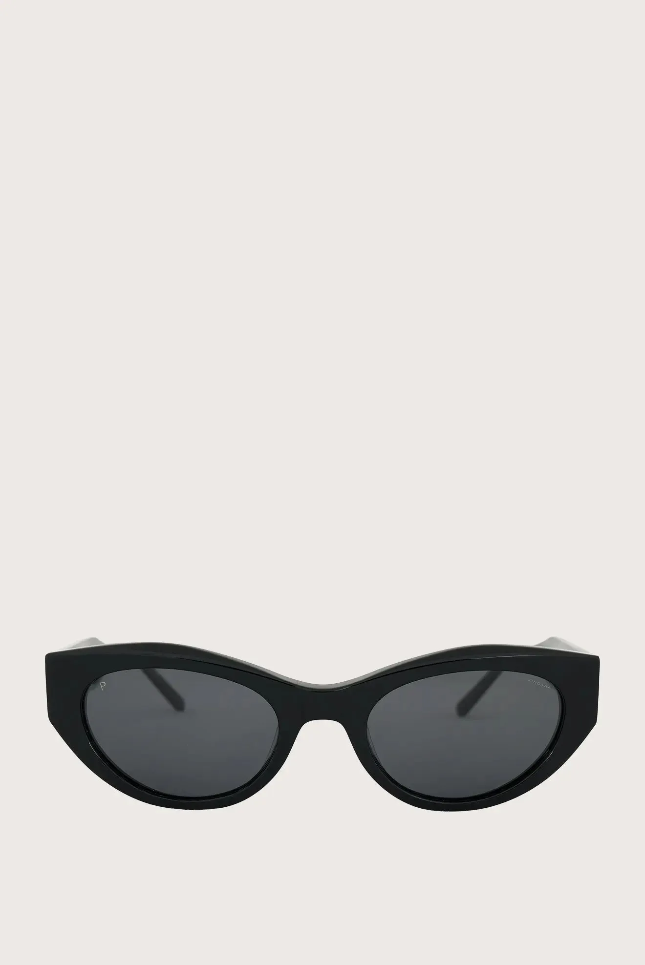 Agnes S Sunglasses - Cat Eye - Shiny Black