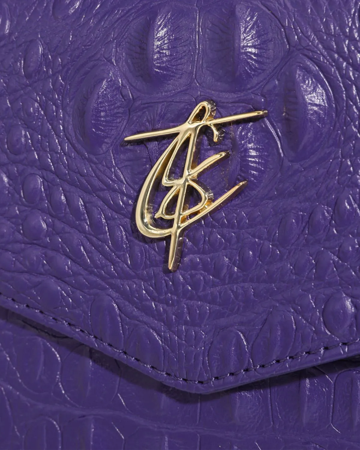Apollo 2 Clutch Shoulder Bag in Purple
