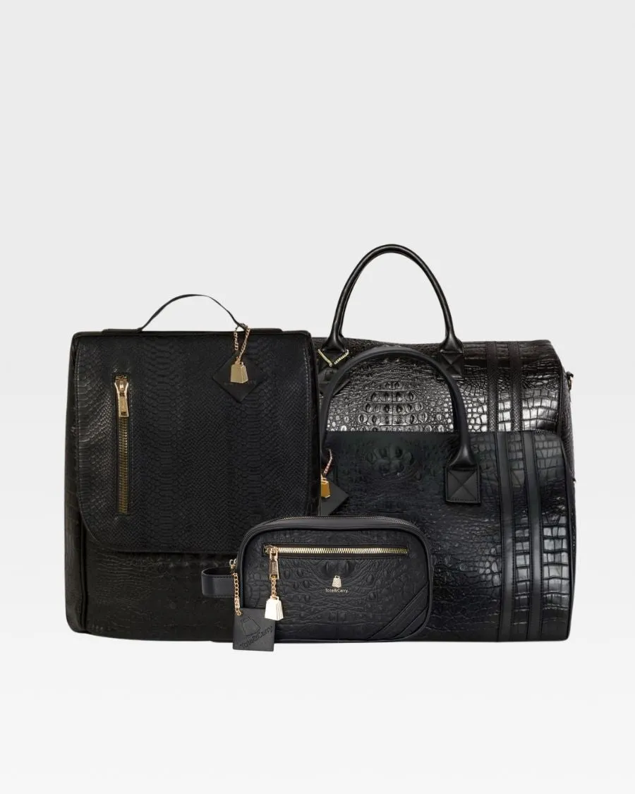 Apollo 2 Travel Set in Black