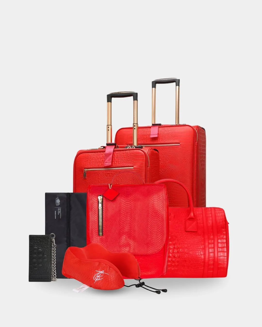 Apollo 2 Ultimate Travel Set in Red