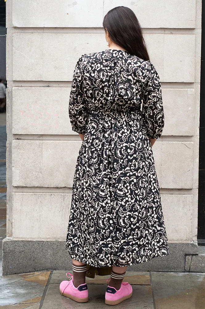 Ba&sh Black Erry Dress