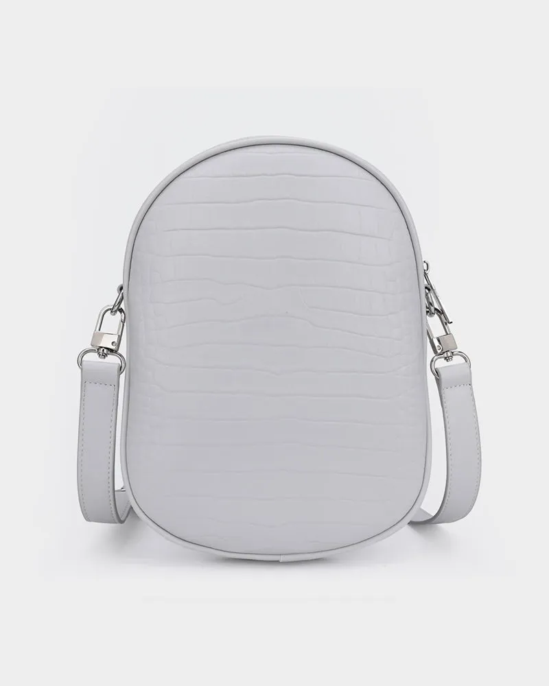 Baseball Cap Design Bag in Grey