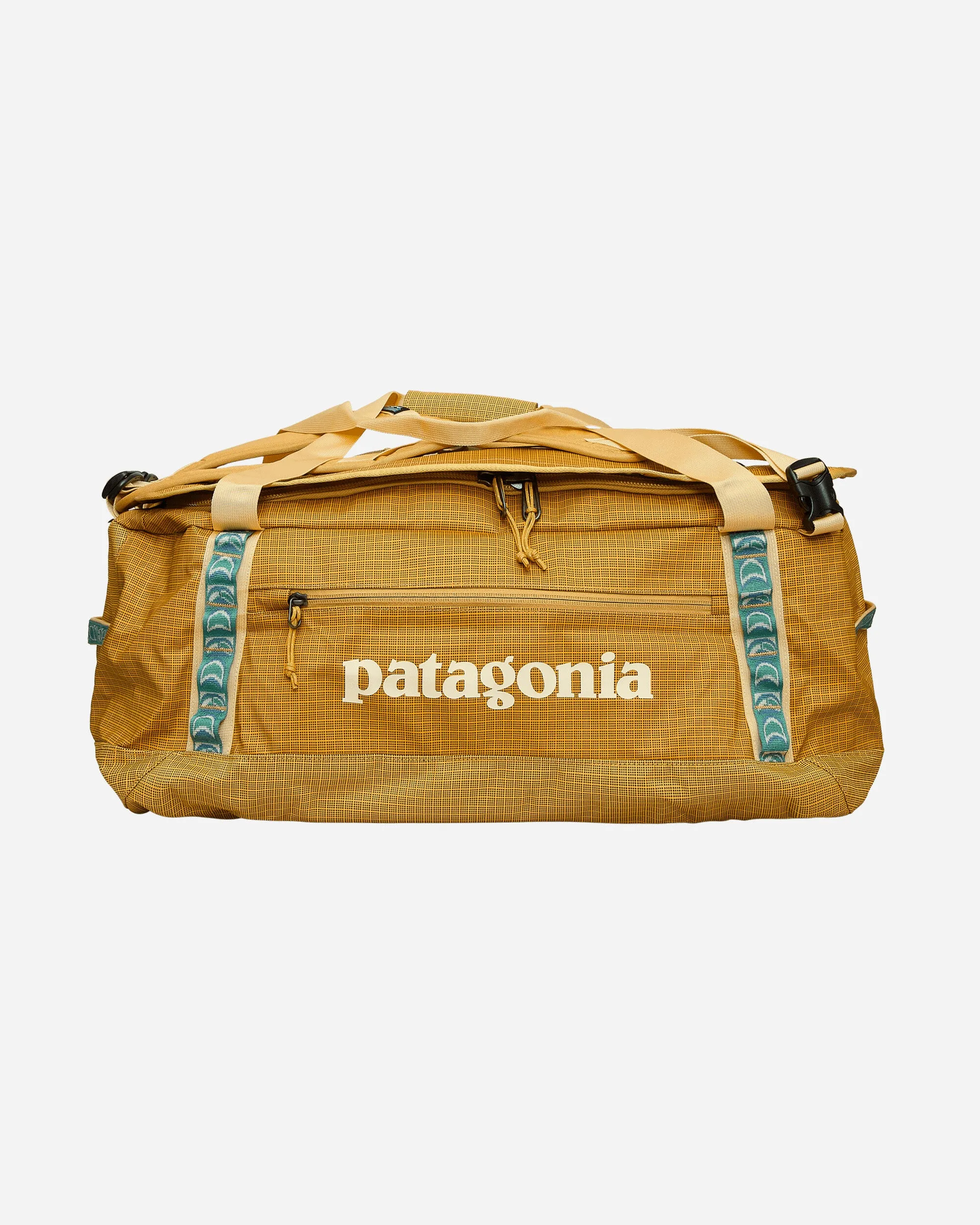 Black Hole 55L Duffel Bag Pufferfish Gold
