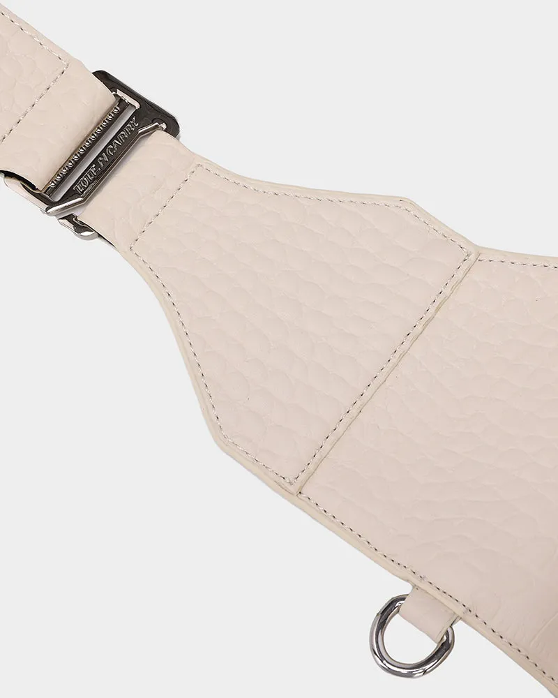 Blast Off Sling Bag in Cream White