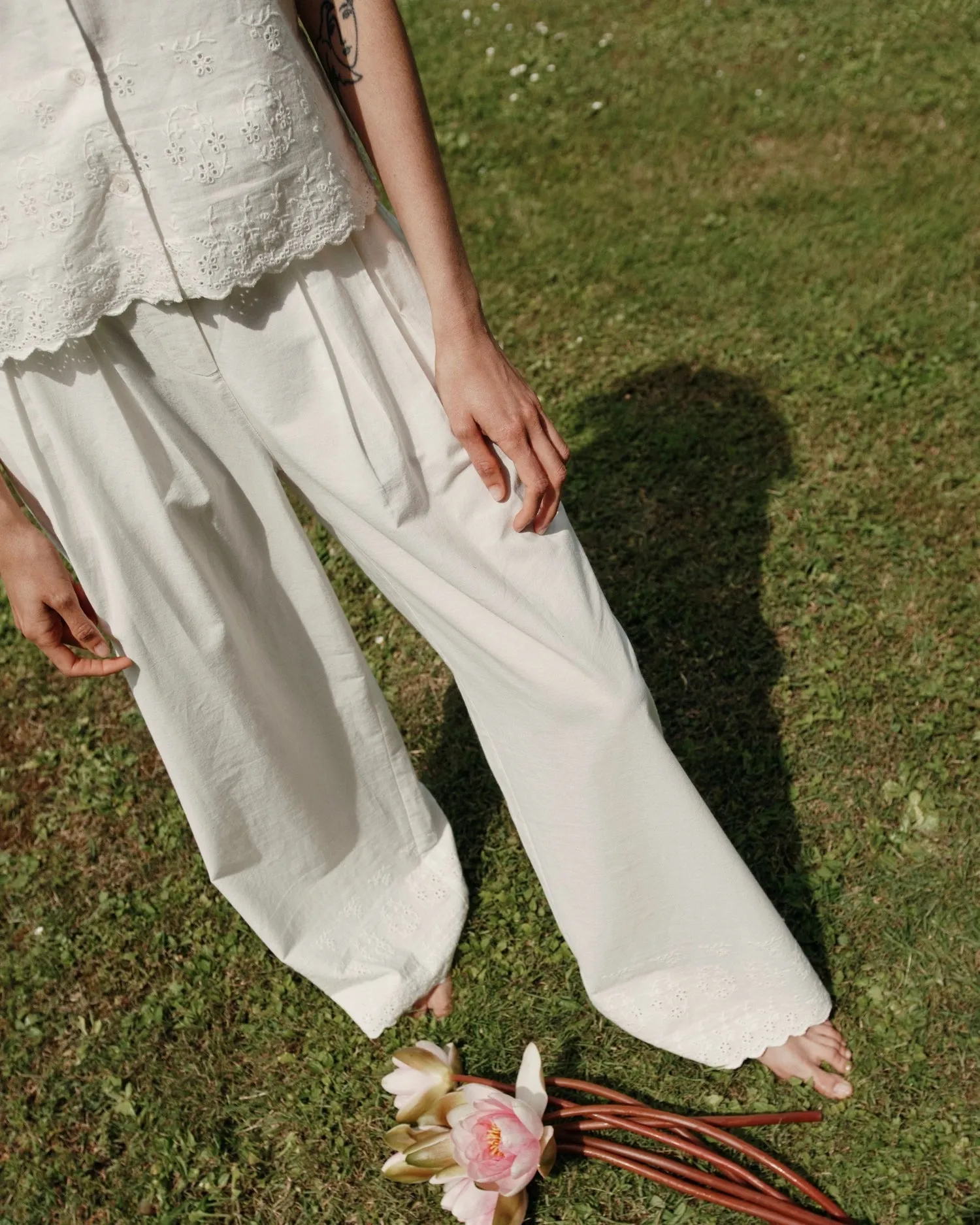 Blouse Broderie A Ida-babette Blanc