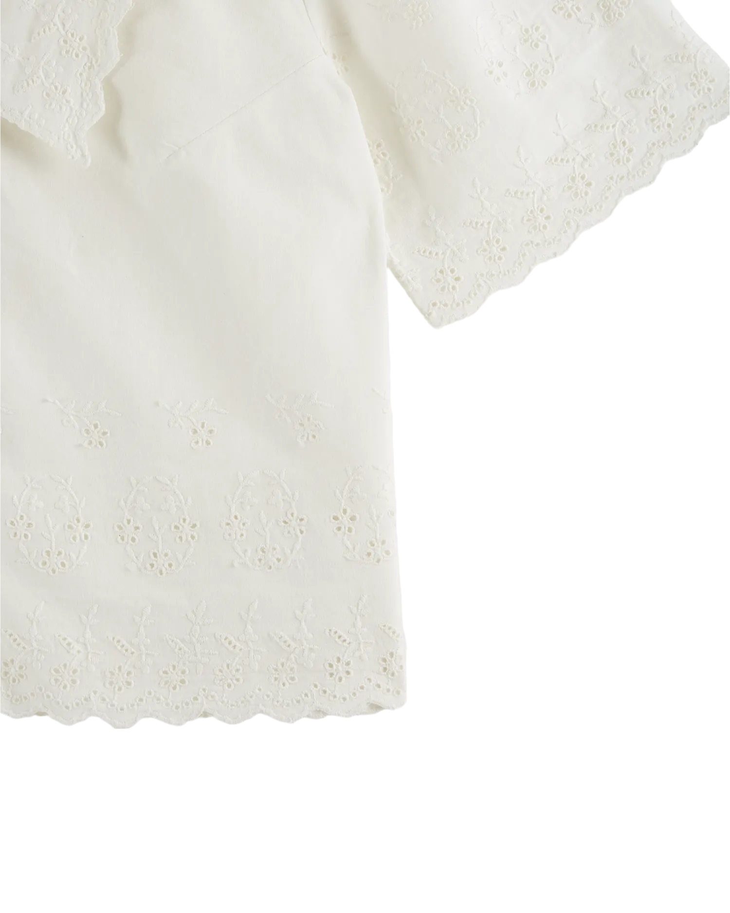 Blouse Broderie A Ida-babette Blanc