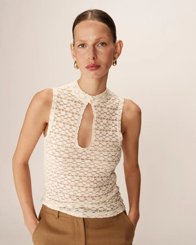 Blouse Petite Ecru