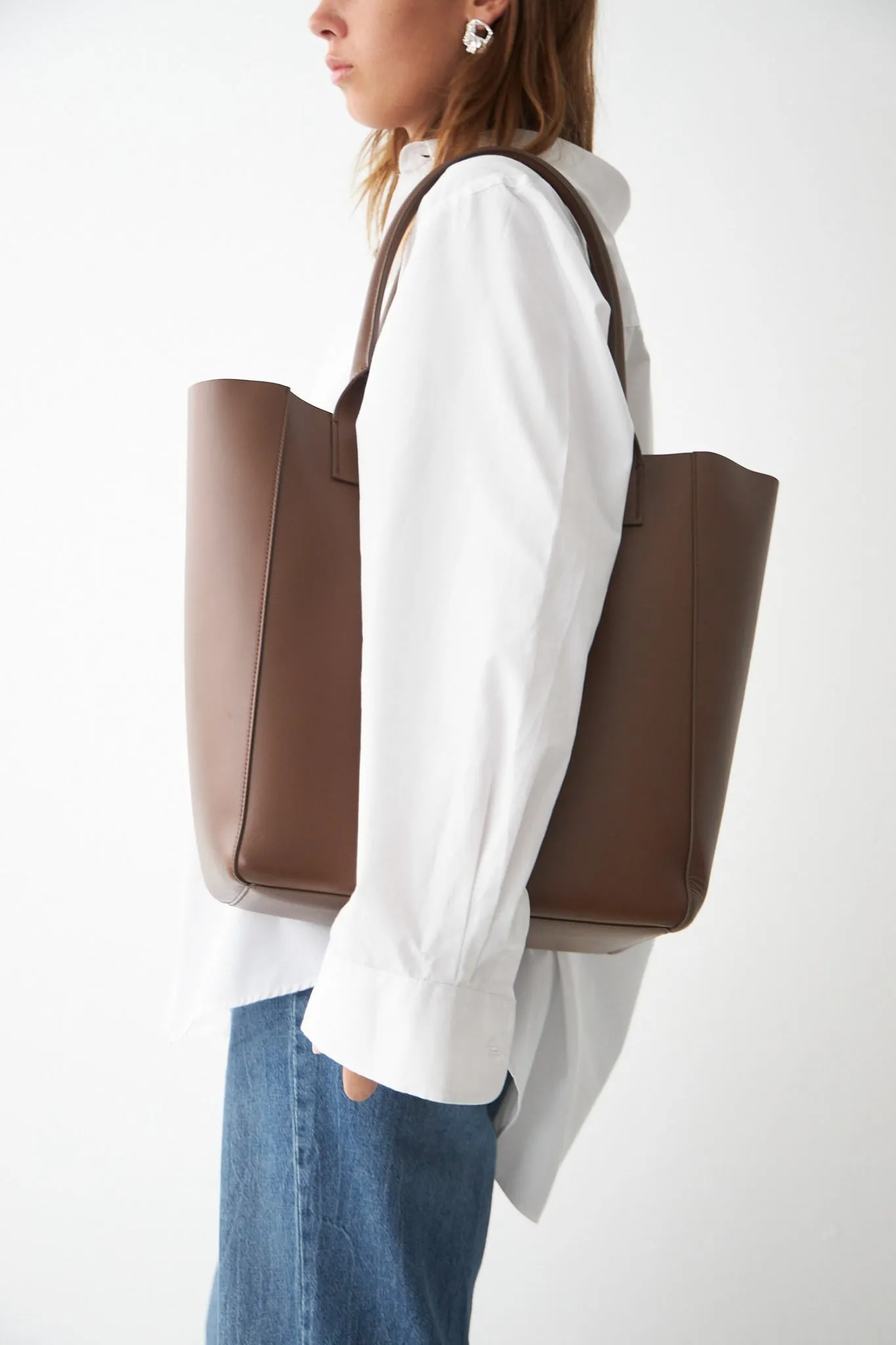 BOXY FILIPPO BAG - CHOCOLATE
