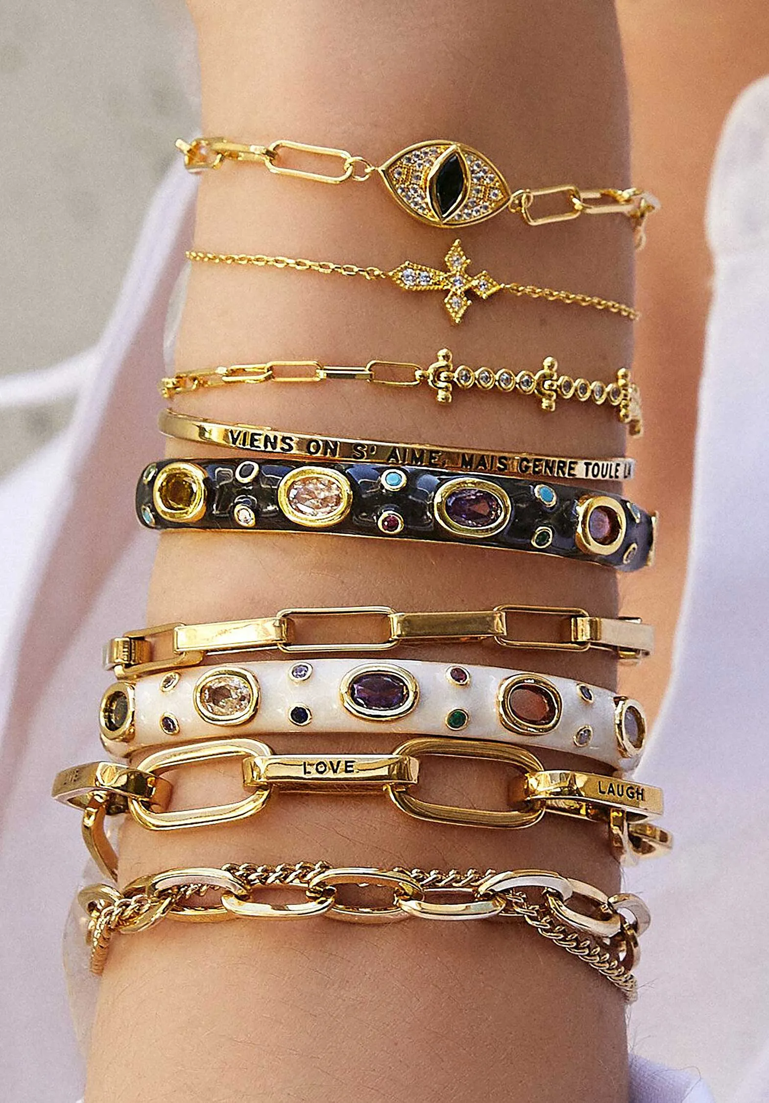 Bracelet Br-238g Metal