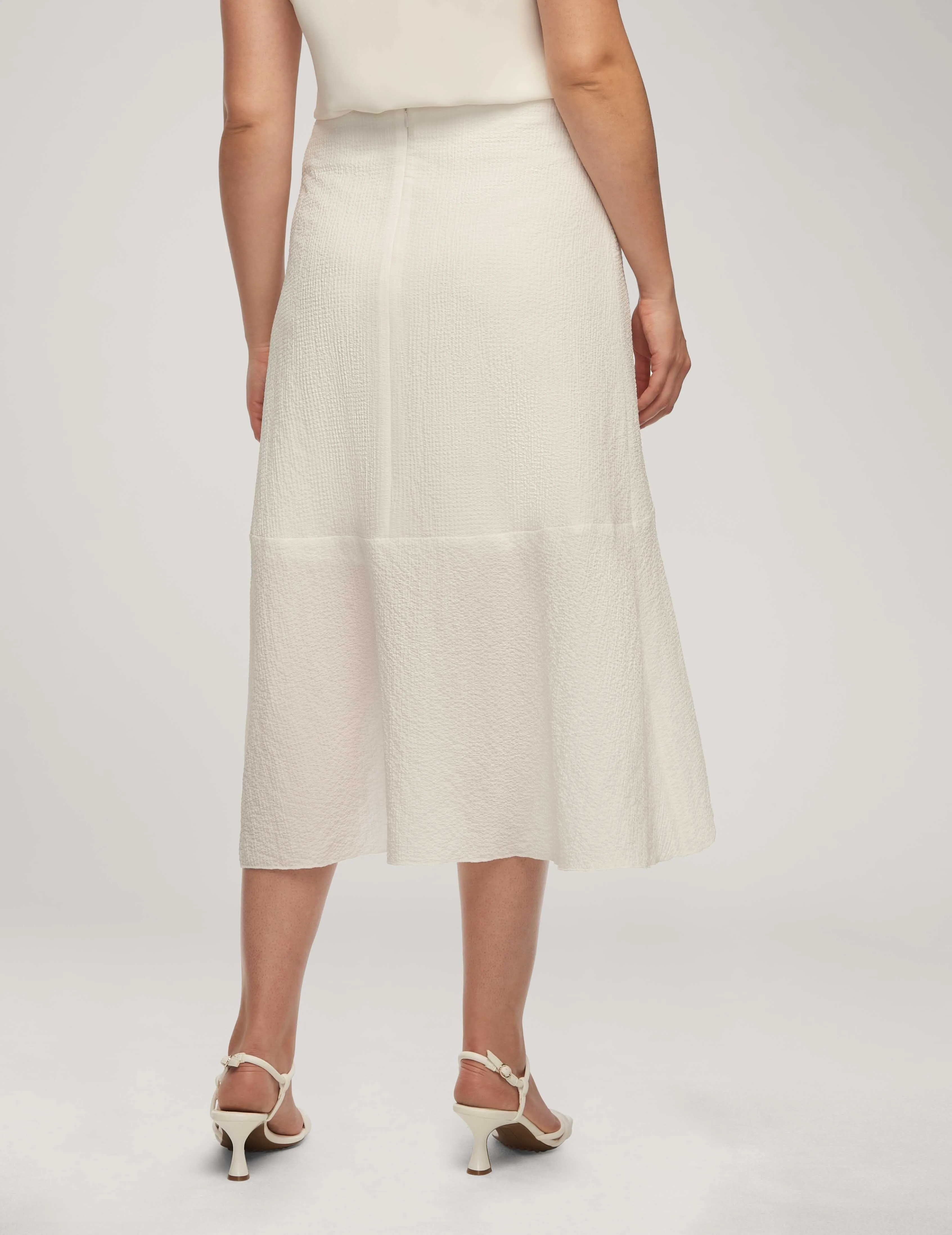 Bubble Check Ruffle Skirt- Sale