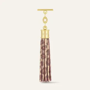Capsule Tassel | Zanzibar Dreams with Gold hardware