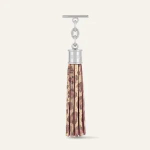 Capsule Tassel | Zanzibar Dreams with Silver hardware