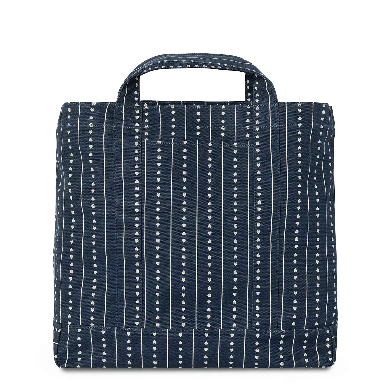 Carhartt WIP Drewe Tote Big Heart C Pinstripe / Ink / Natural