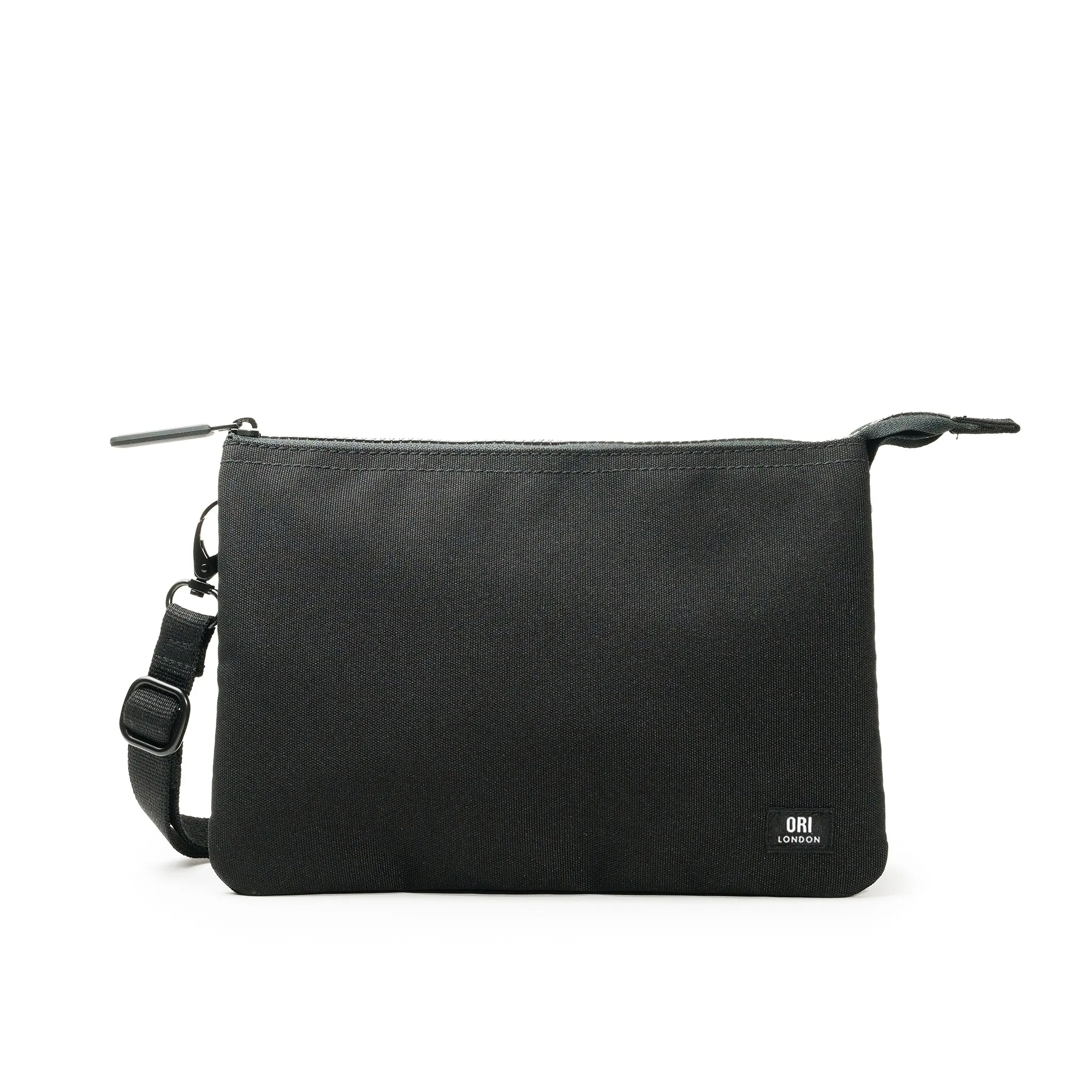 Carnaby Crossbody XL All Black Recycled Canvas