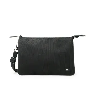 Carnaby Crossbody XL All Black Recycled Canvas