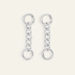 Chain Strap Extender | Double Silver