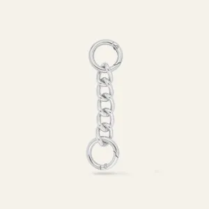 Chain Strap Extender | Single Silver
