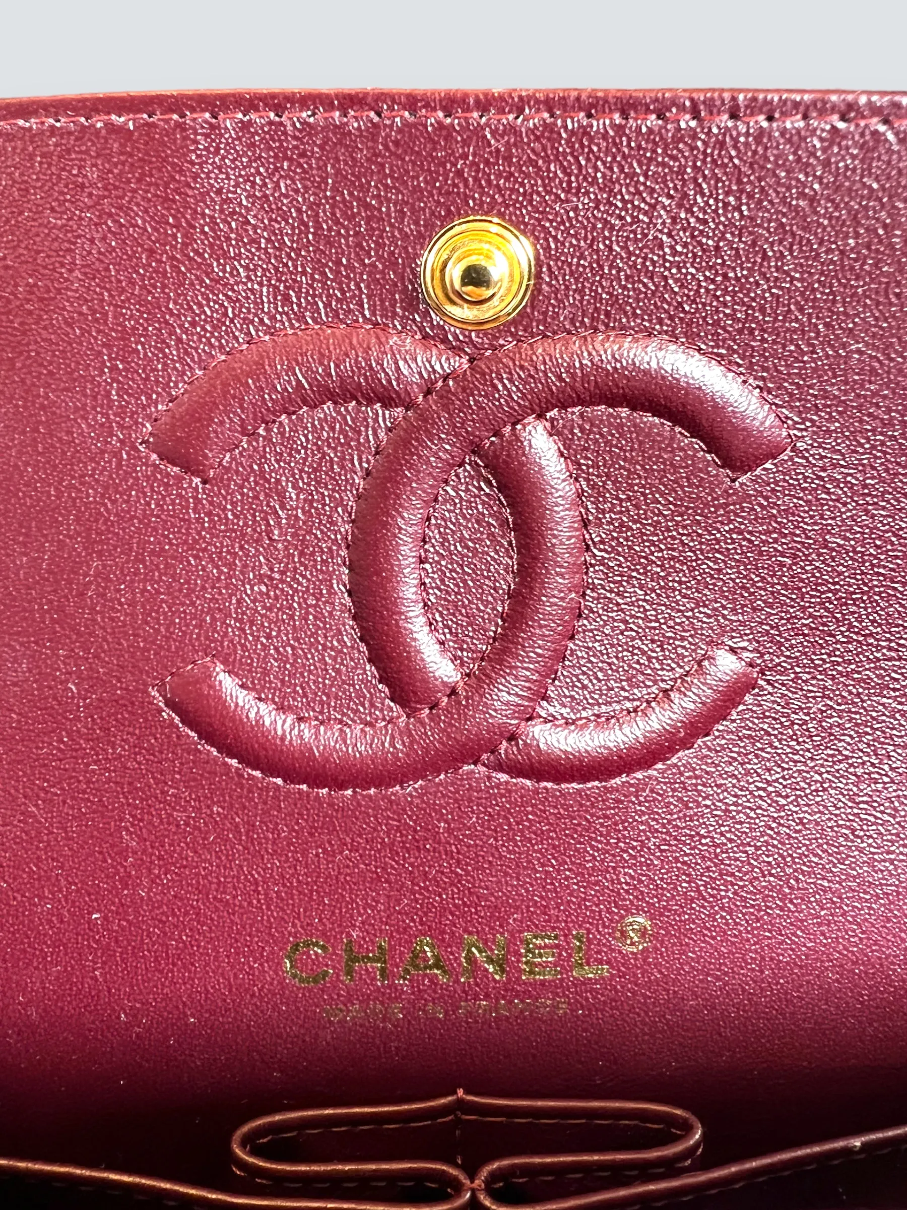 Chanel Black Caviar Leather Small Double Flap