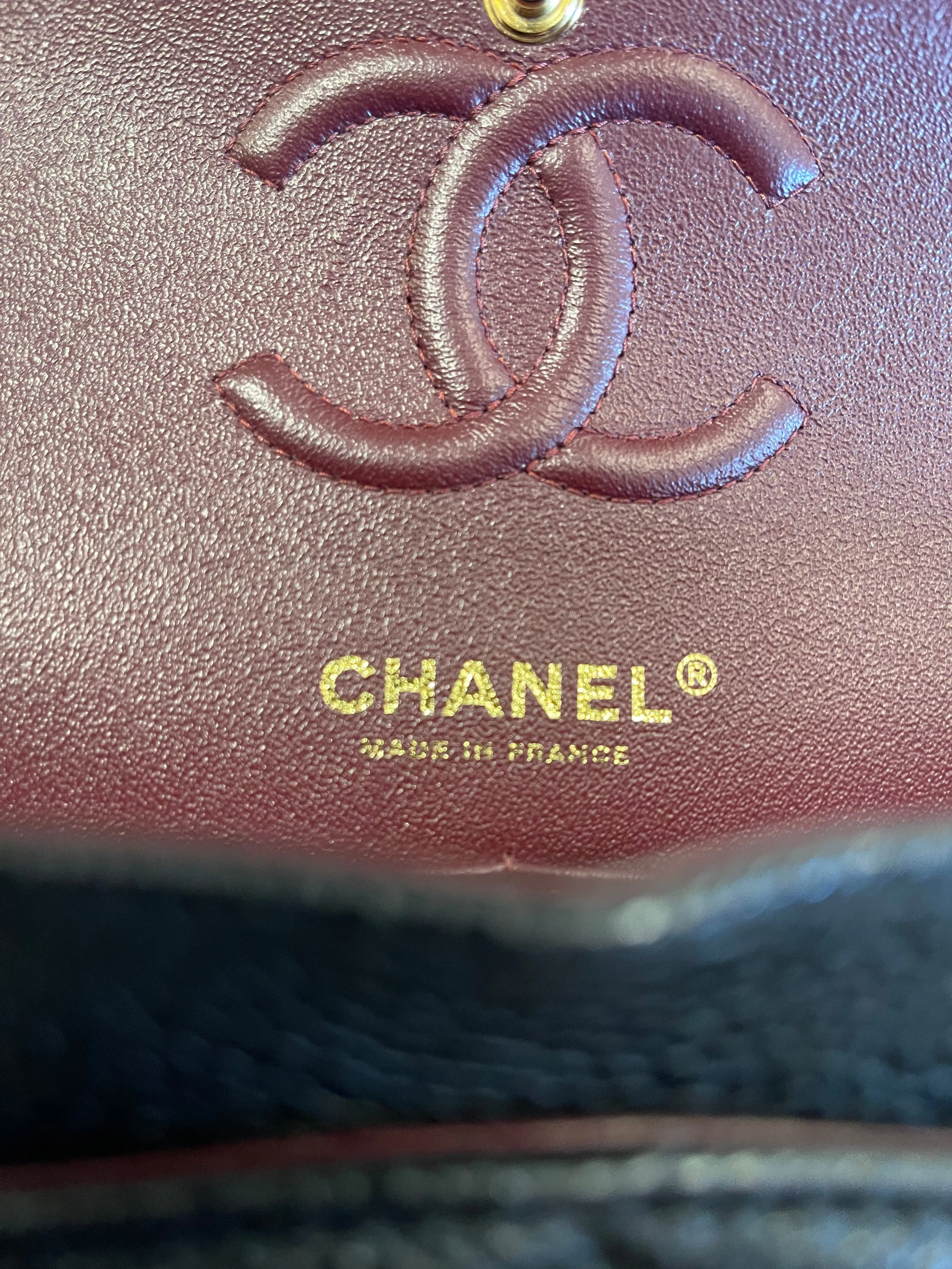 Chanel Black Caviar Leather Small Double Flap