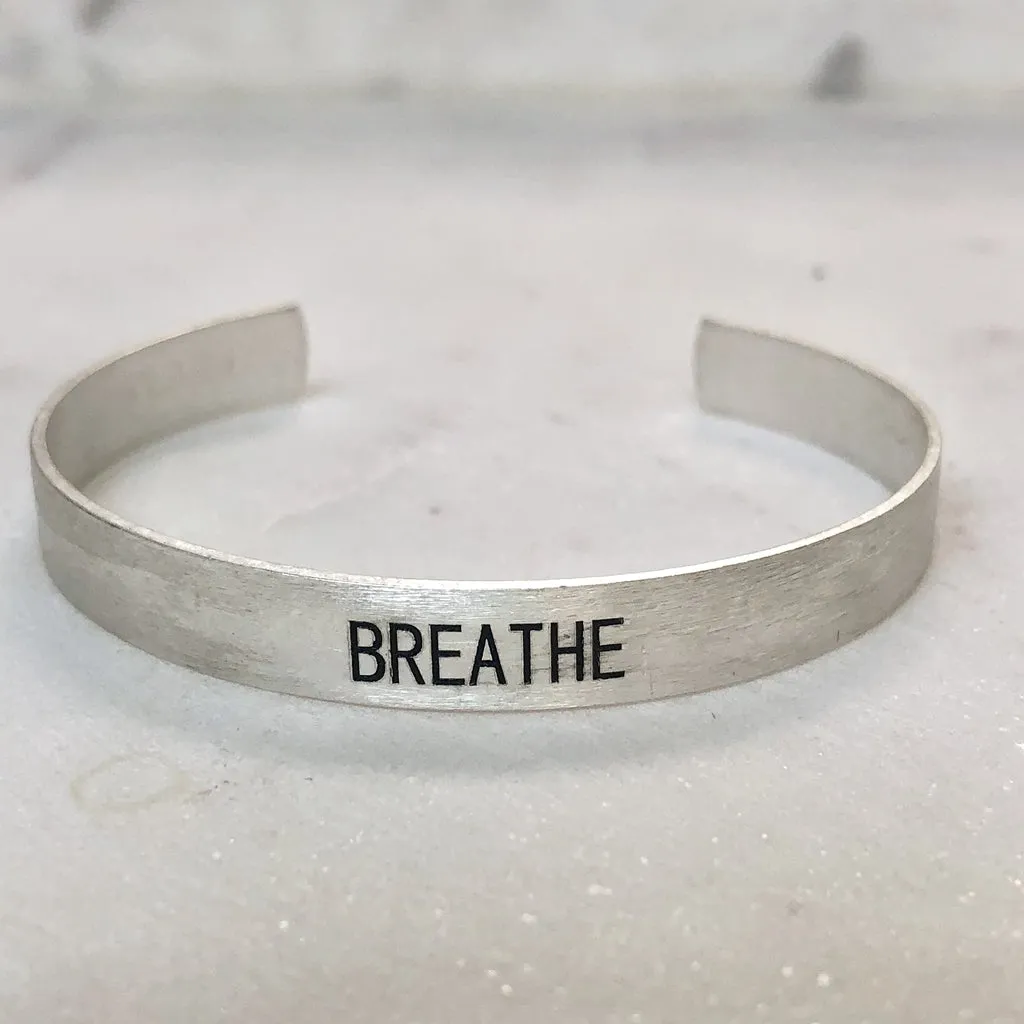 Choose your Word - Brushed Copper Cuff