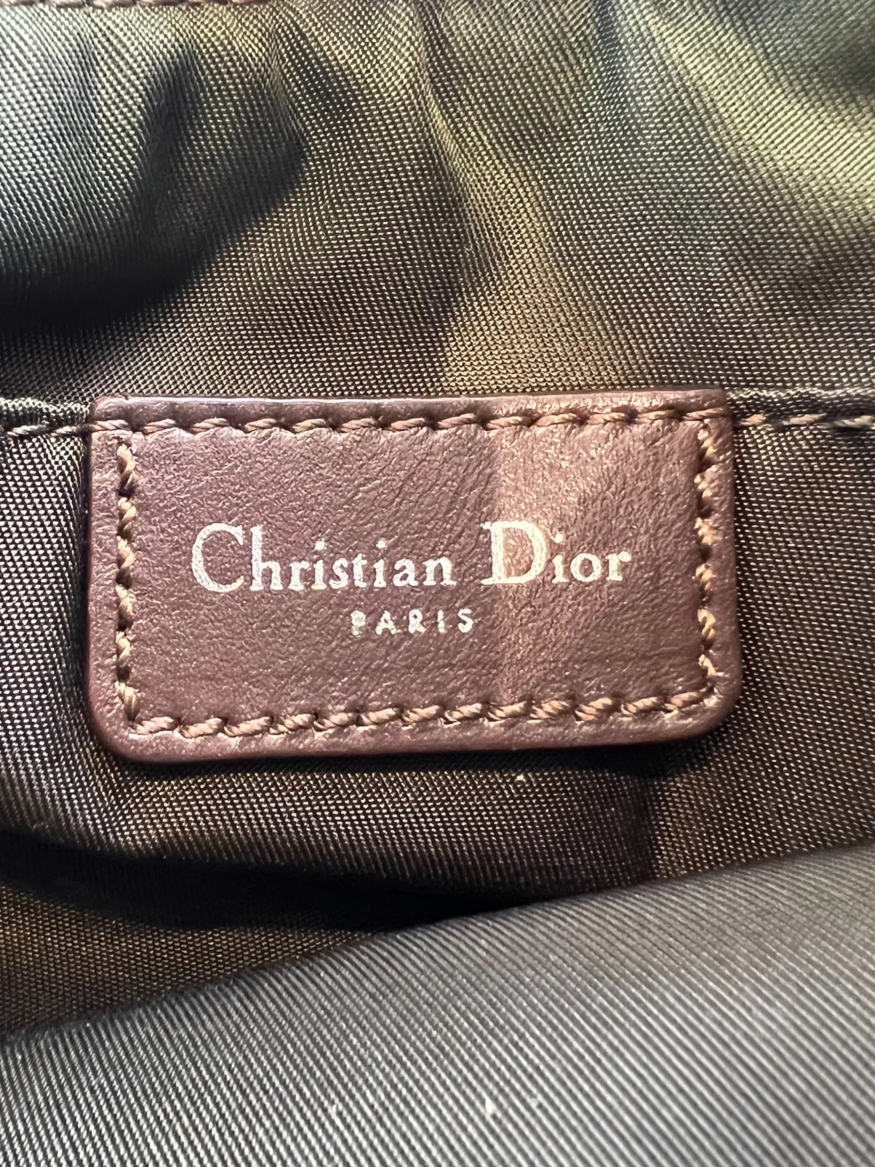 Christian Dior Monogram Canvas Trotter Pochette