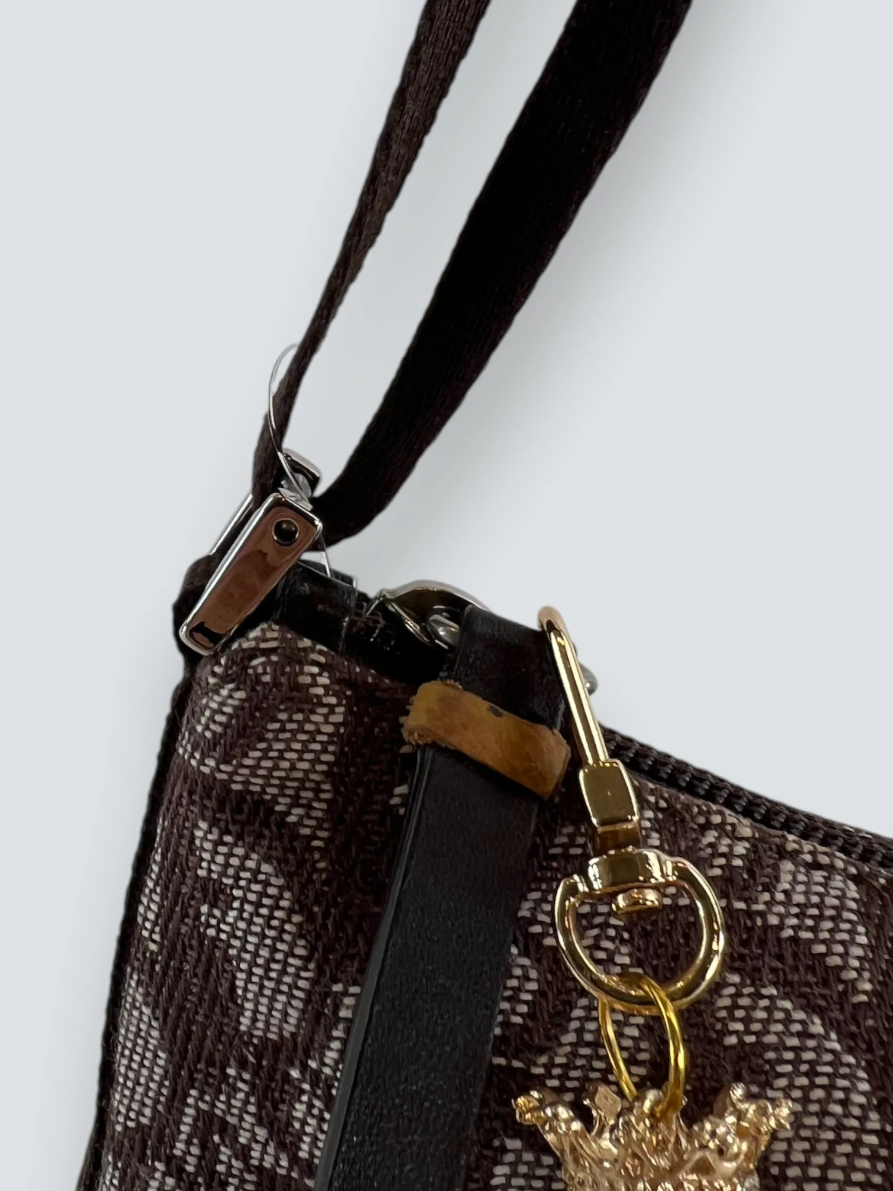 Christian Dior Monogram Canvas Trotter Pochette