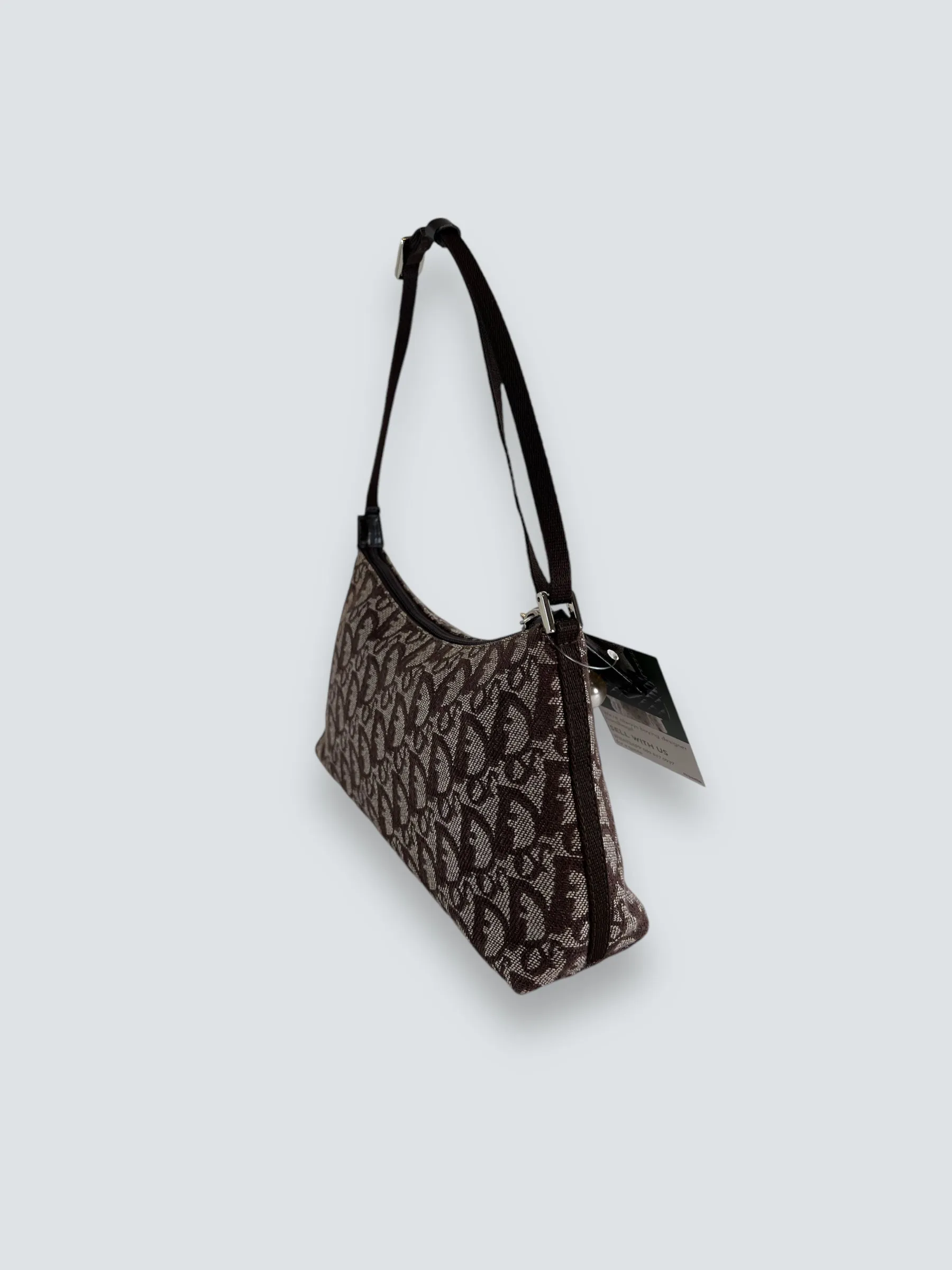 Christian Dior Monogram Canvas Trotter Pochette