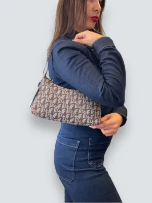 Christian Dior Monogram Canvas Trotter Pochette