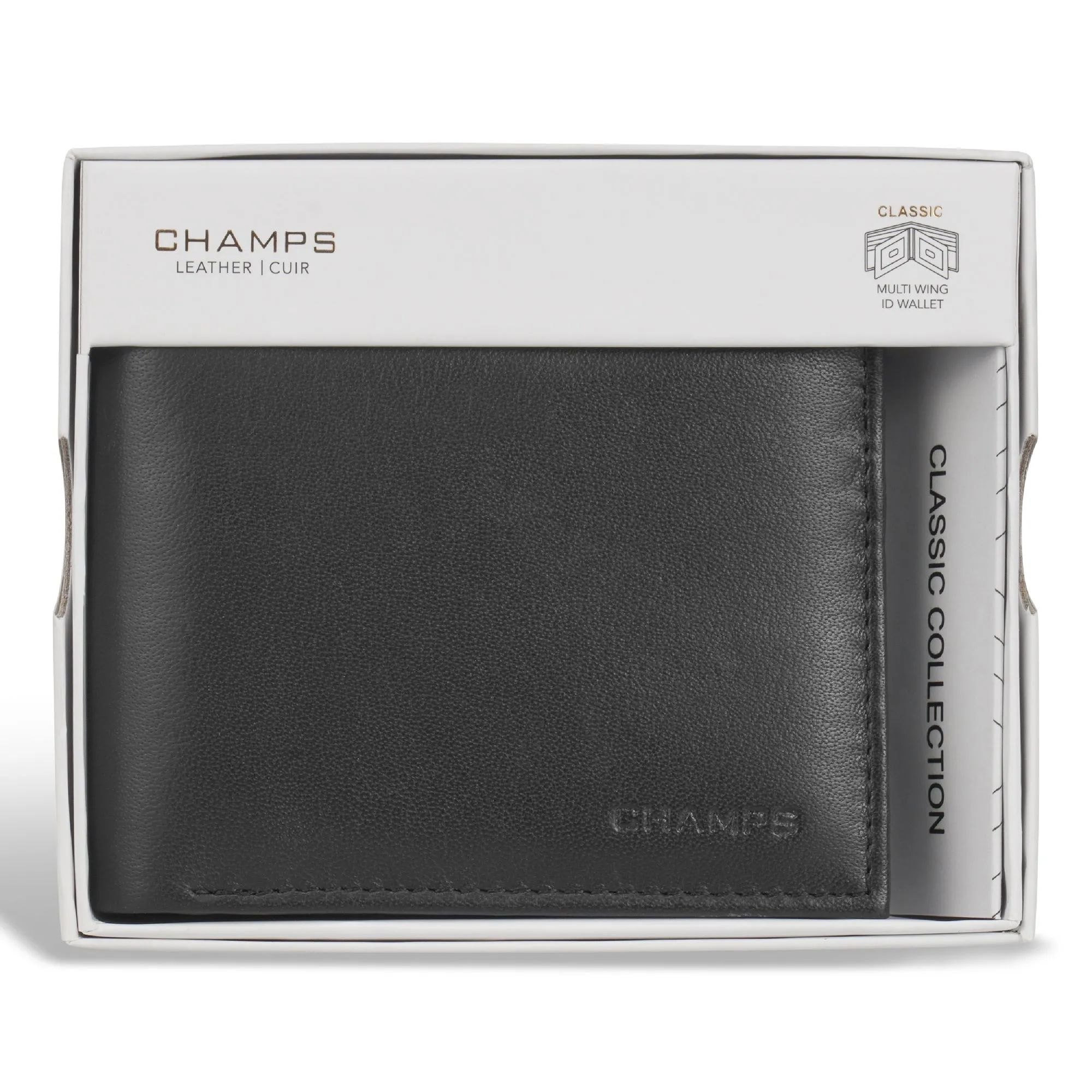 Classic / Leather Multi-Wing ID Wallet