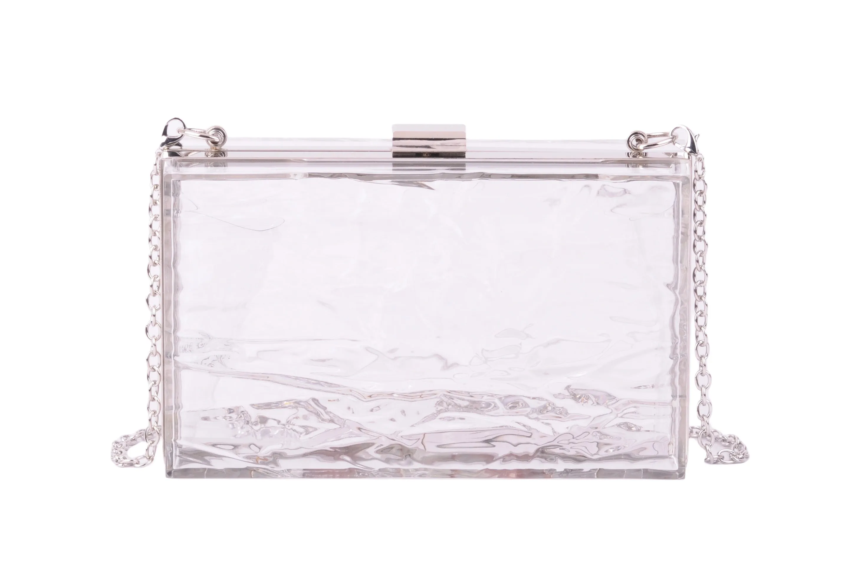 Clean and Clear Hard Shell Clutch