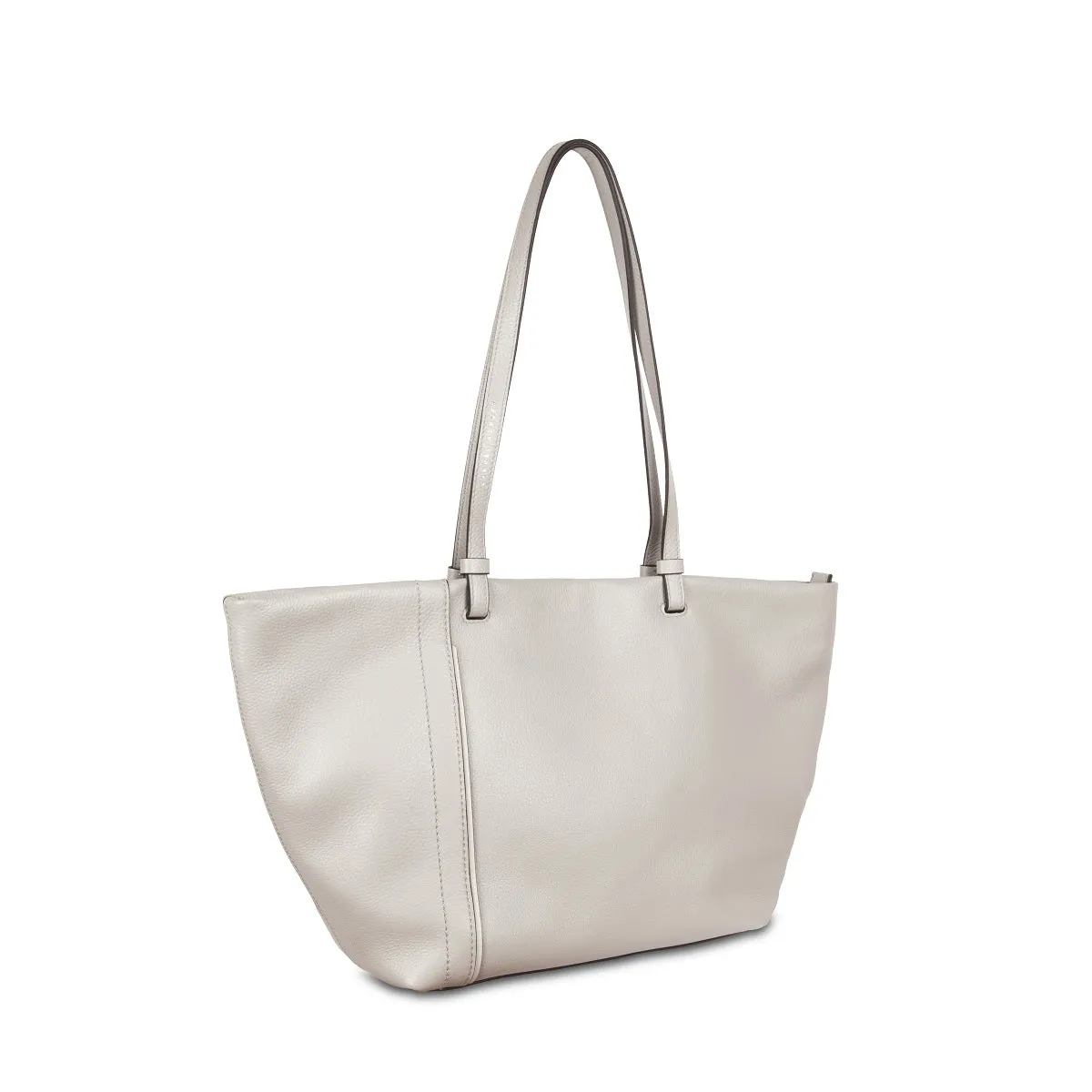 Clementine Leather Tote Bag