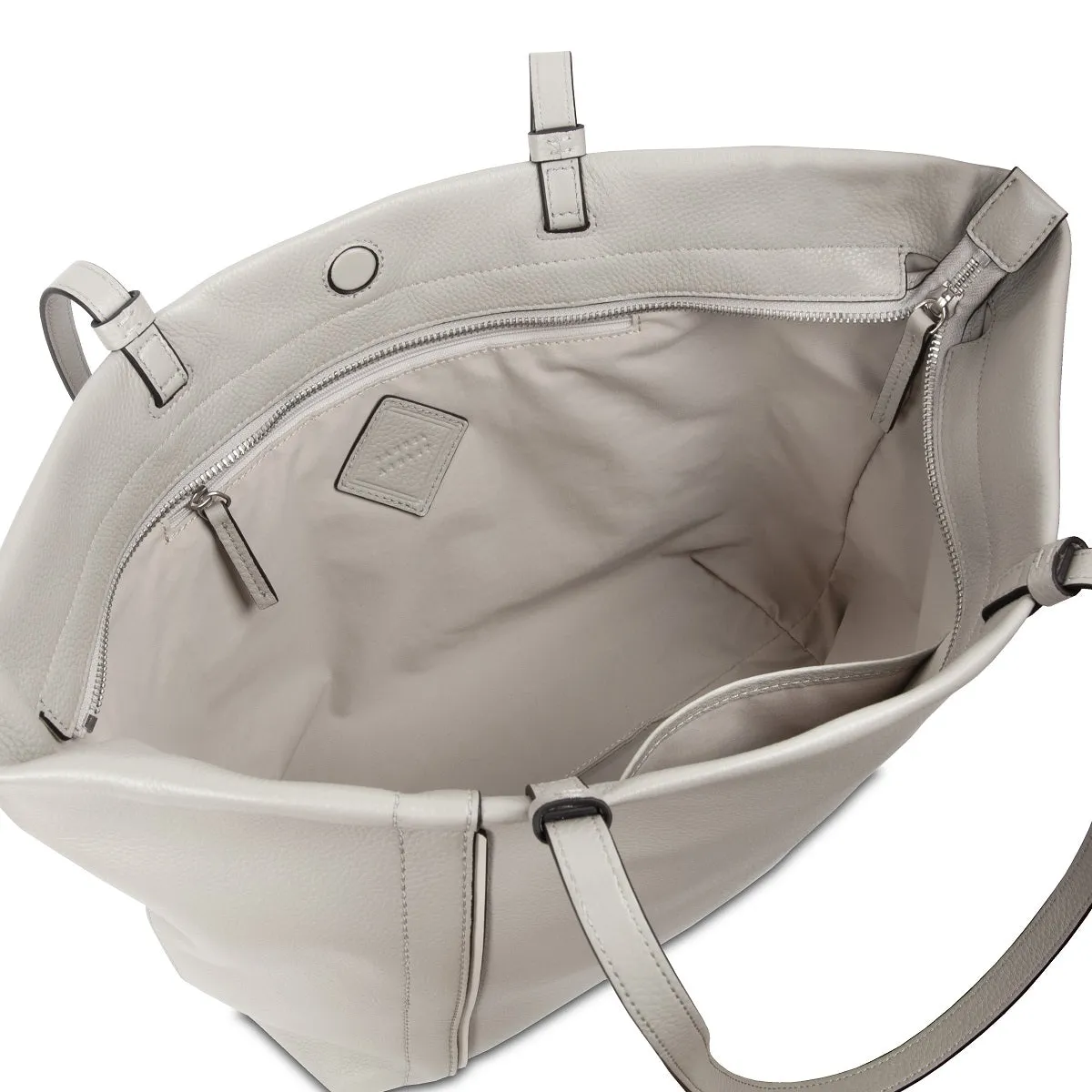 Clementine Leather Tote Bag