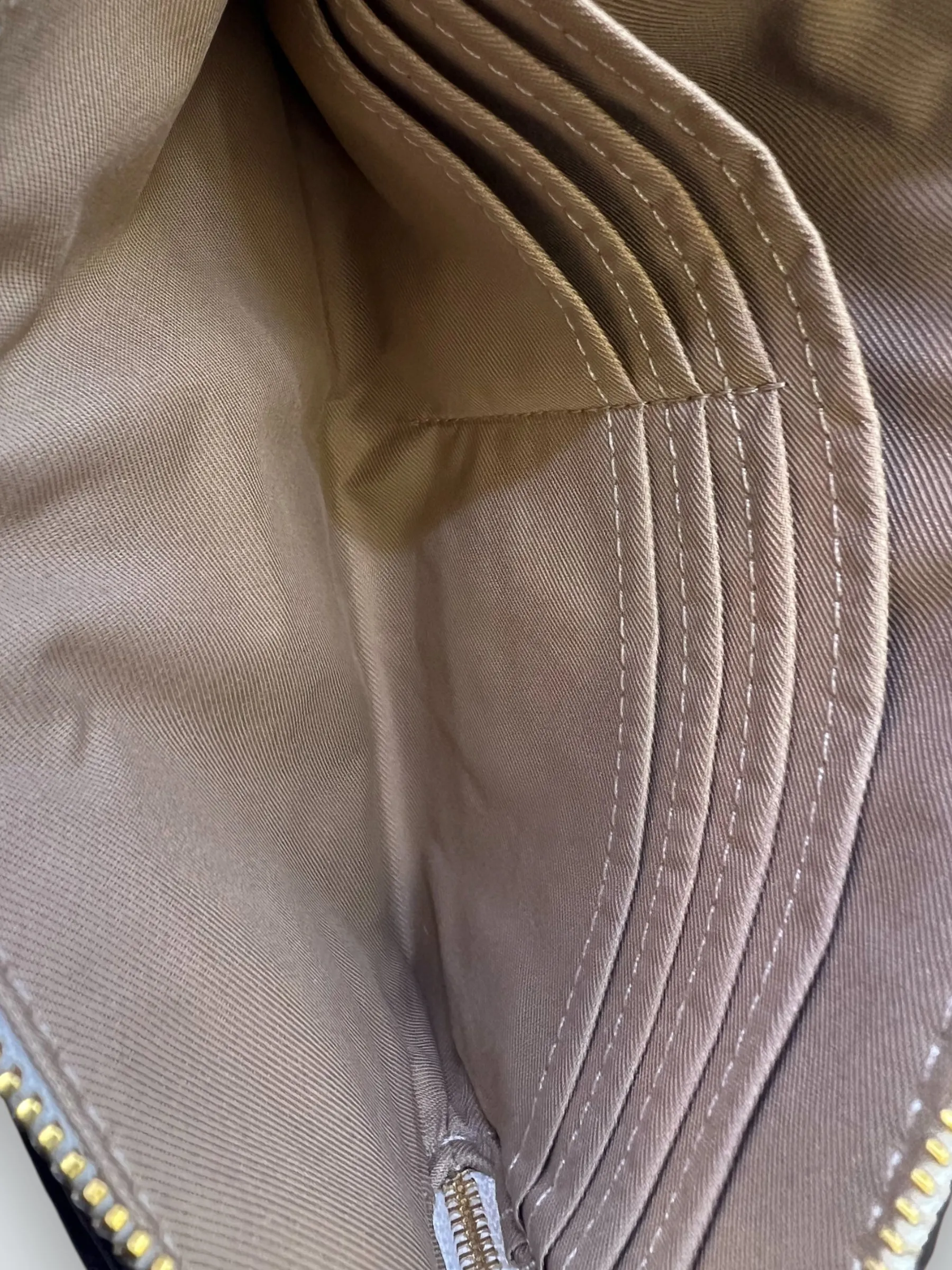 Coach Monogram Zip Wallet