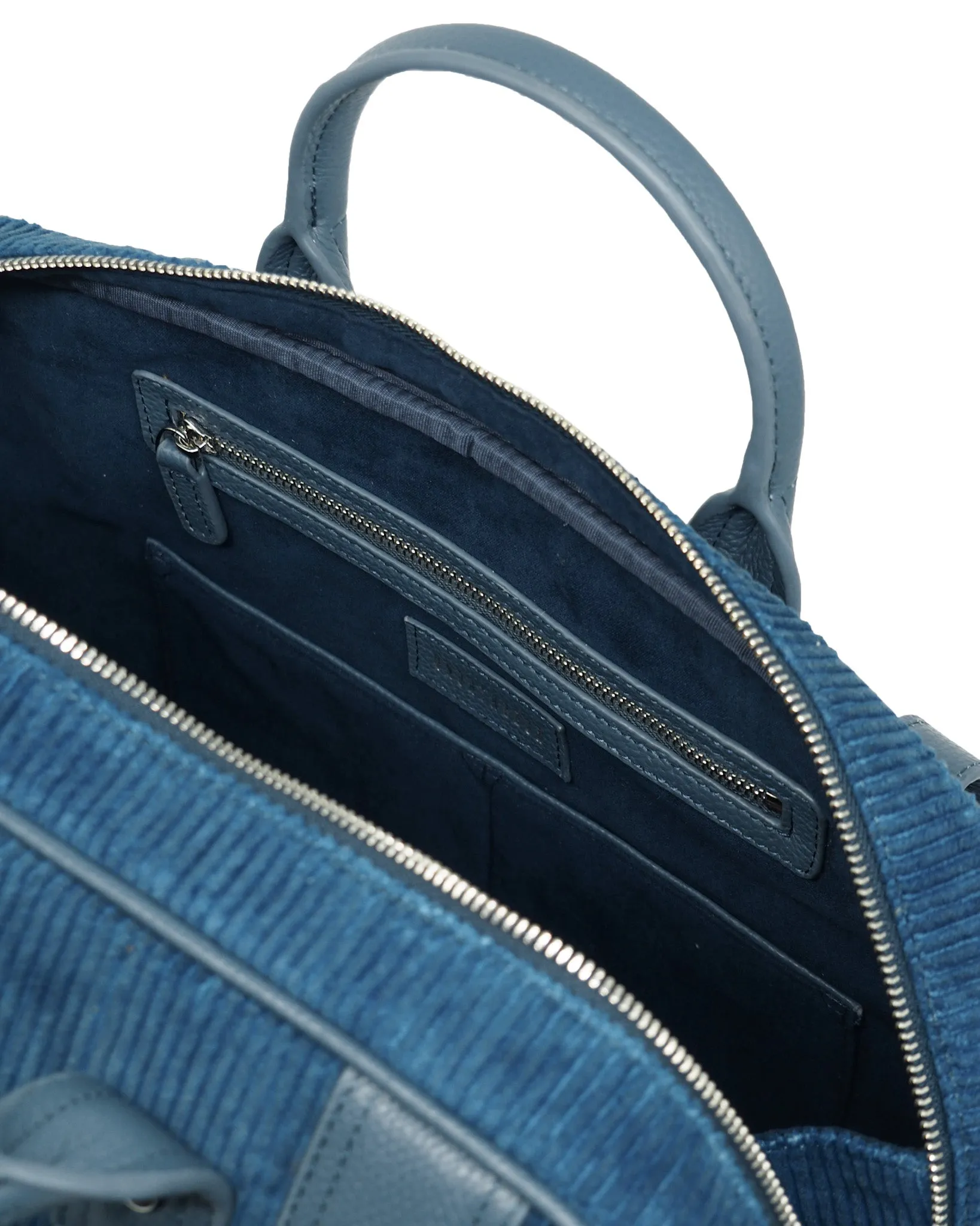 Corduroy Voyage Duffel (Indigo/ Nautical)