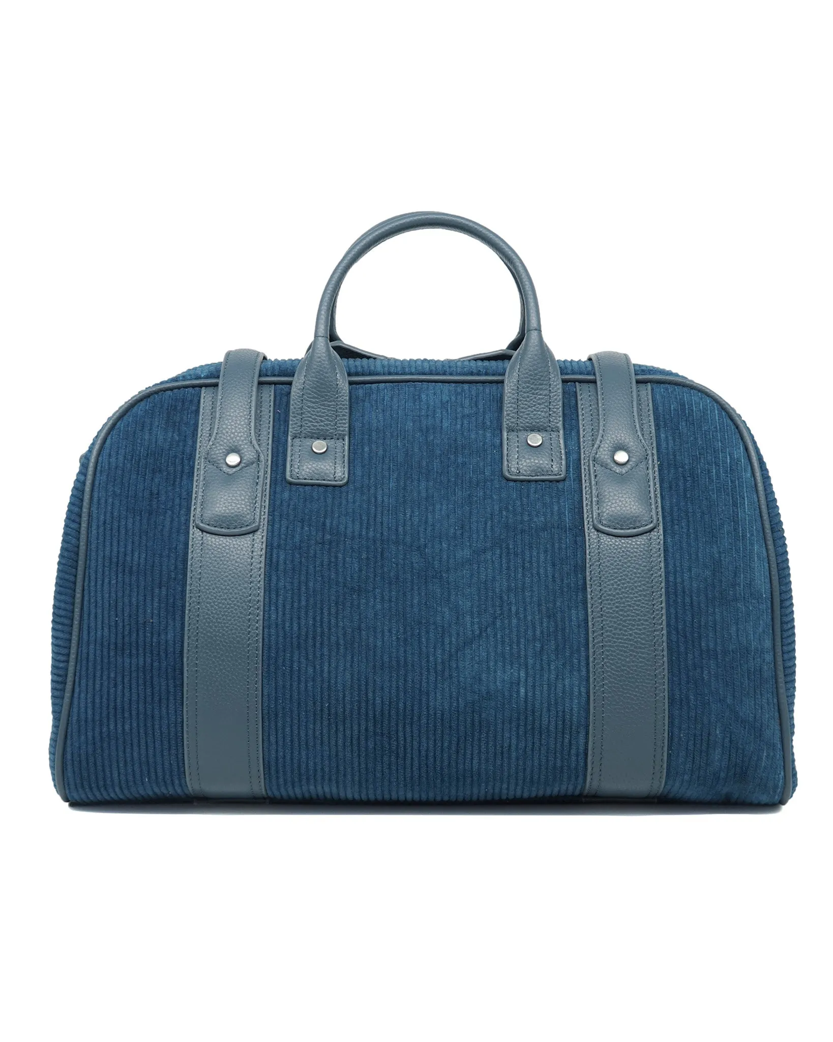 Corduroy Voyage Duffel (Indigo/ Nautical)