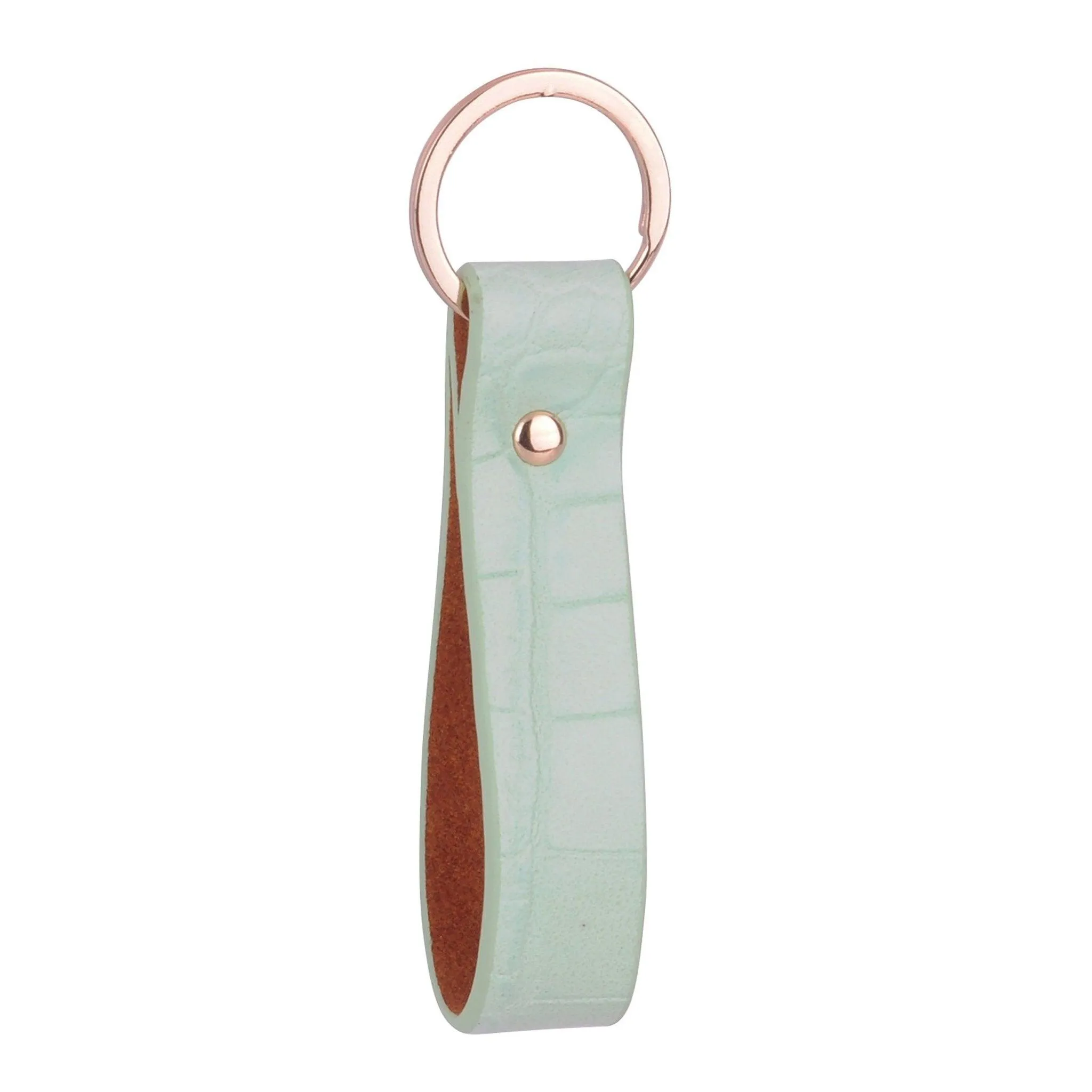Crocodile Print Keychain