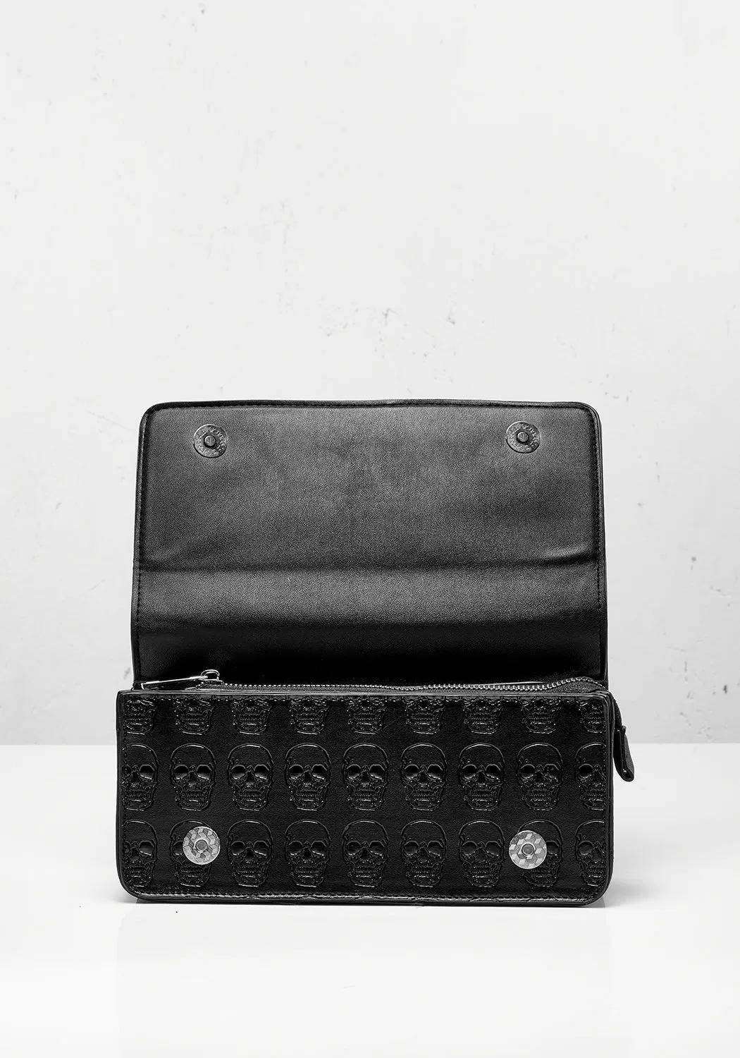 Crypt Debossed Clutch