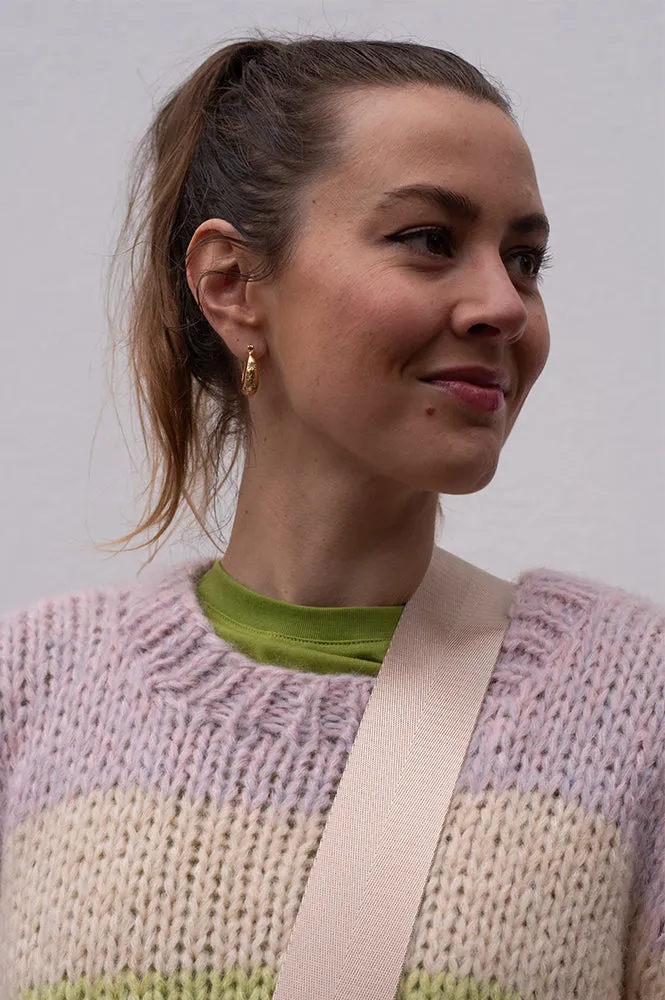 Dawn x Dare Gigi Pistachio Rainbow Pullover