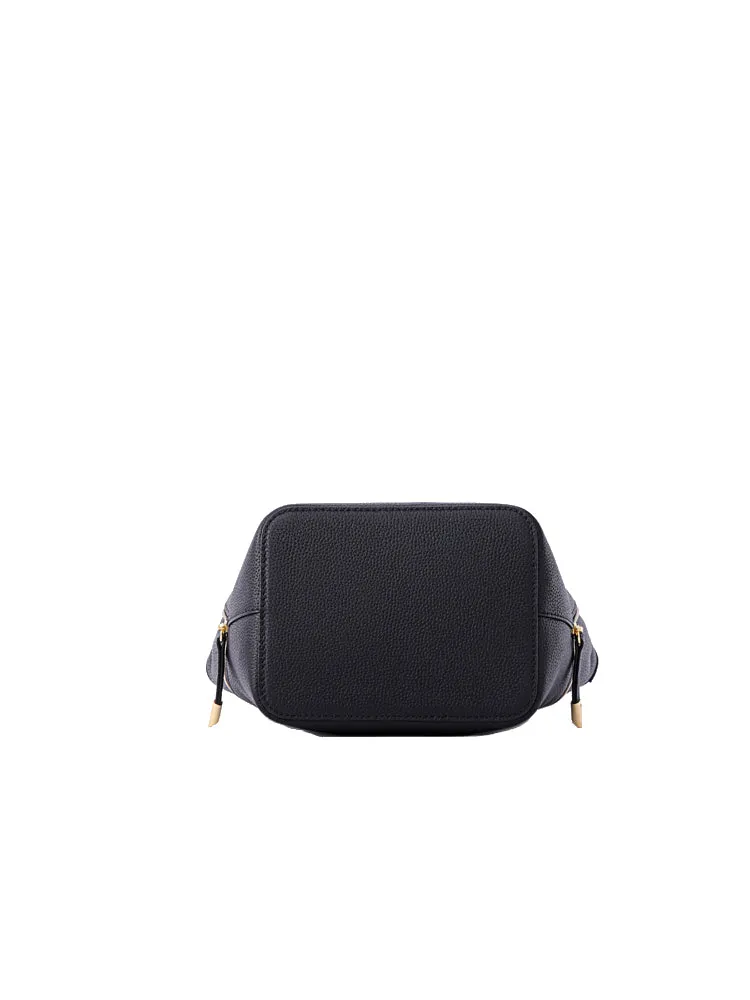 Day Light Leather Top Handle Bag