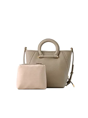 Day Light Leather Top Handle Bag